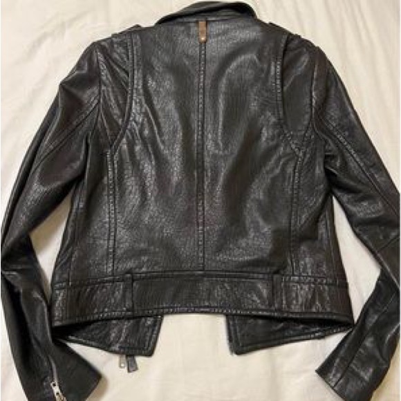 Mackage Pebble Moro Leather Jacket - Picture 2 of 2